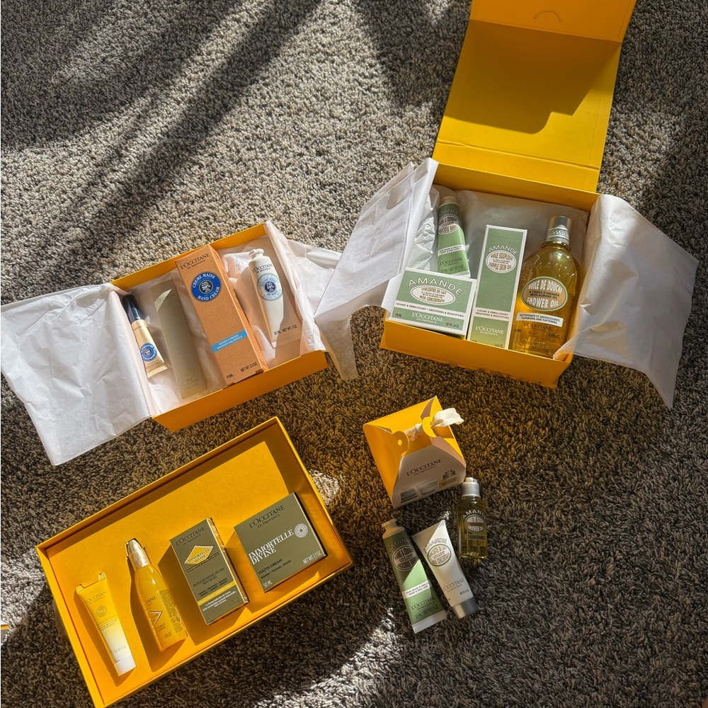 L'OCCITANE gift boxes